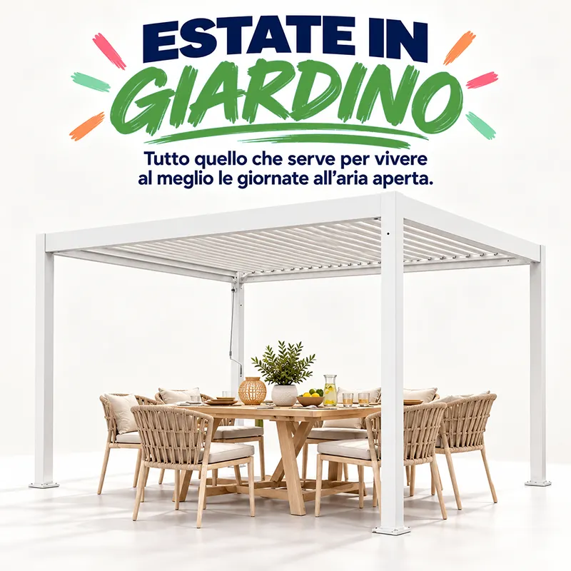 Estate in giardino: Tutto quello che serve per vivere al meglio le giornate all'aria aperta.