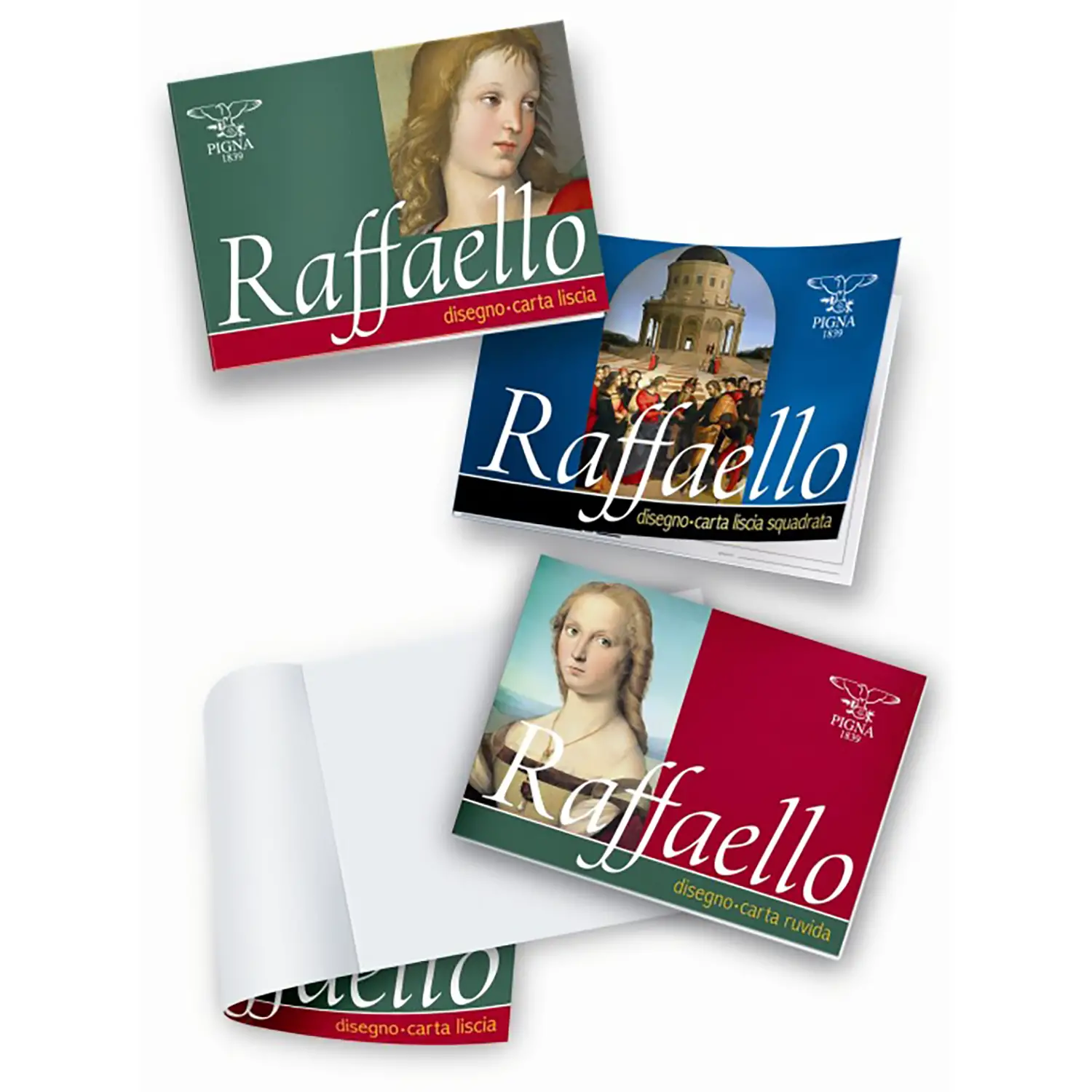 Album Da Disegno Raffaello Pigna Liscio - Cm. 24x34 - Carta e cartoncino