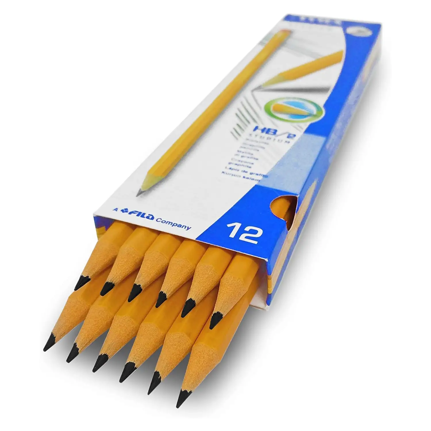 Matita Lyra Studium HB con Gomma Integrata - Scrittura Precisa e Comfort - Matite Temperini Gomme