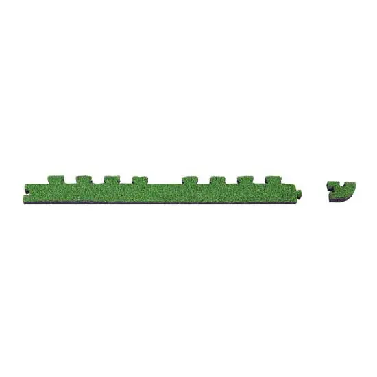 Erba Sintetica Antishock – Elemento Bordo 4x80 cm con Angolino - Protezioni e sicurezza