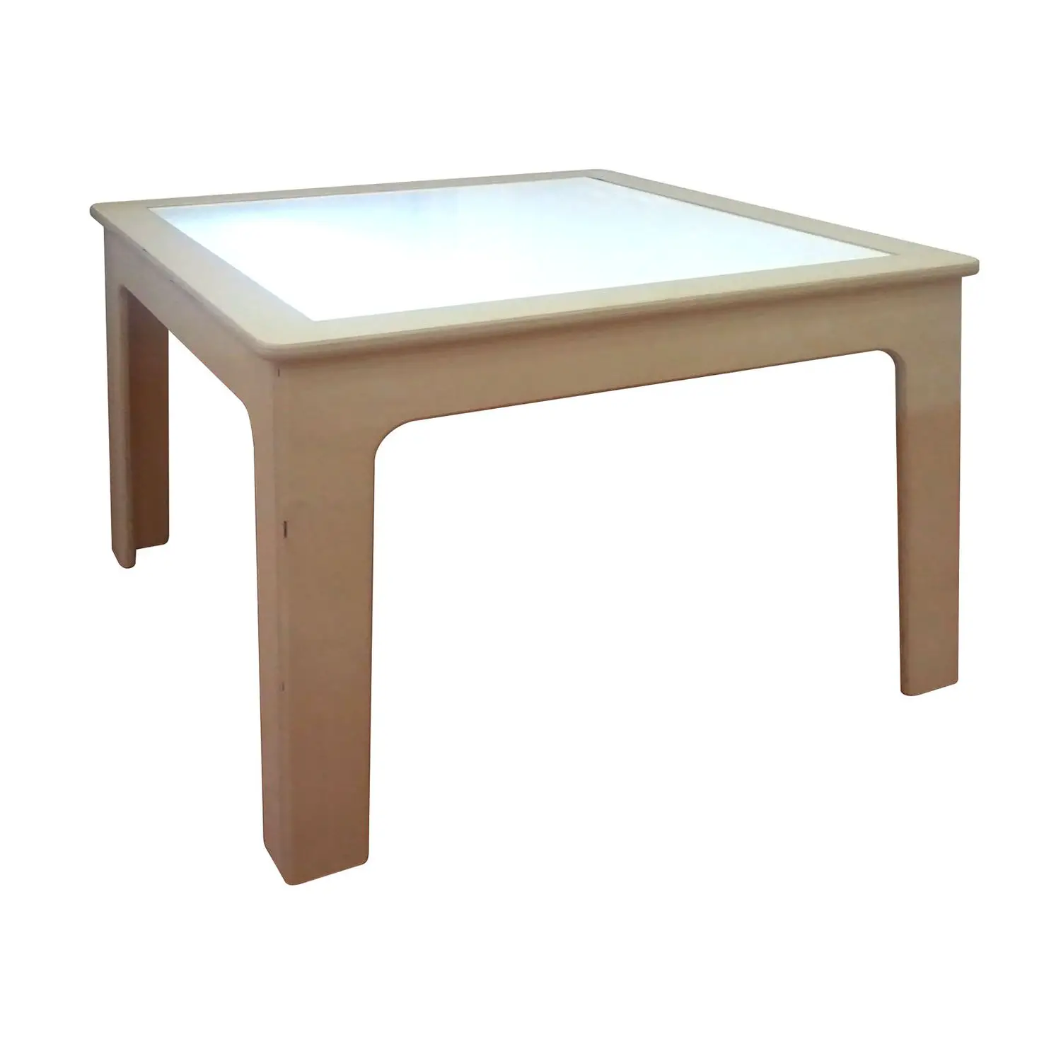 Tavolo Luminoso Quadrato – Cm 75x75x53h - Sviluppo sensoriale