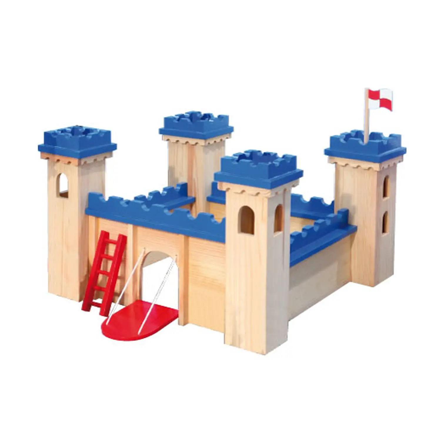 Grande Castello In Legno - Primi giochi