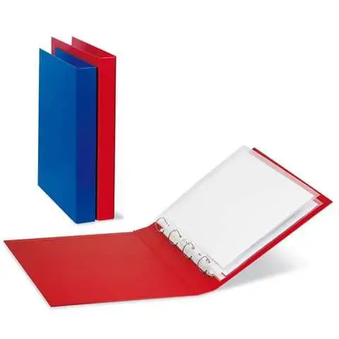 Raccoglitore A4 Anelli cm. 25x35 D40 Blu - Archiviazione