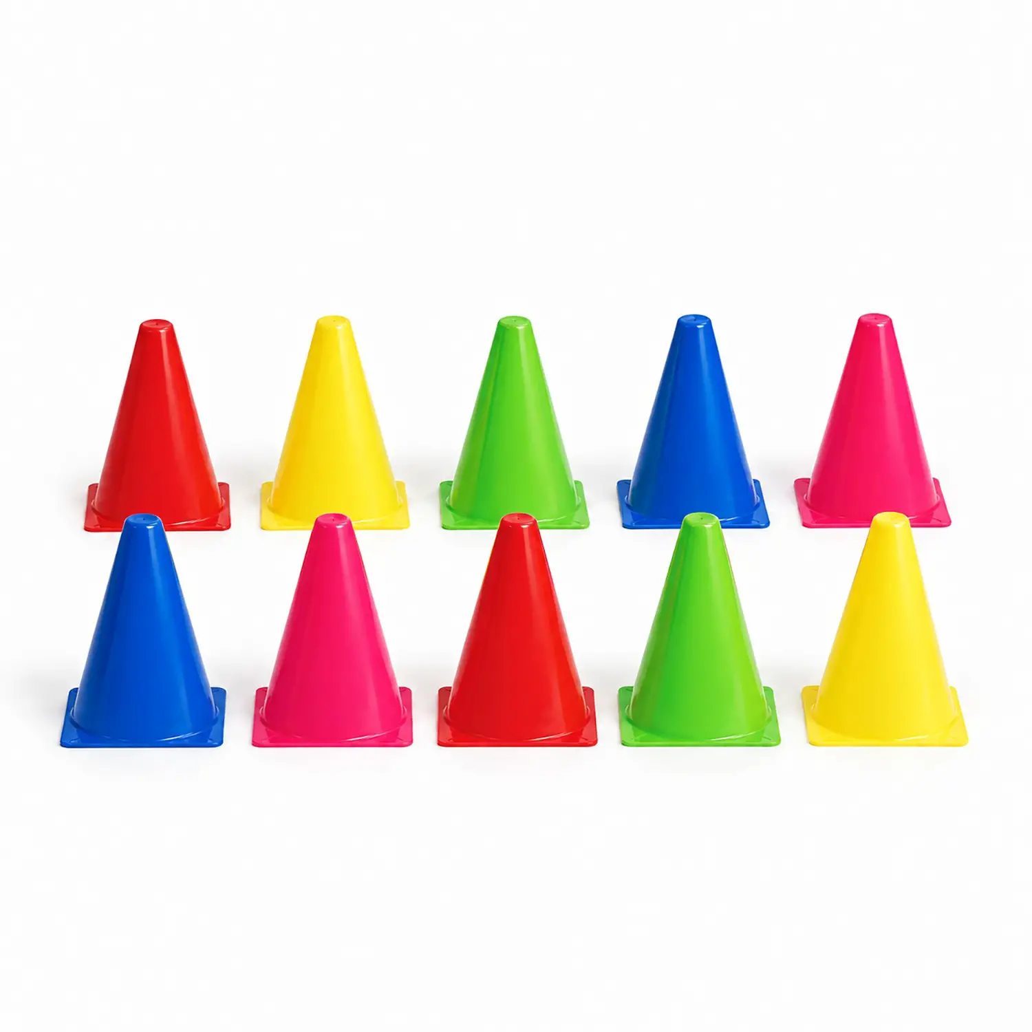 Coni Percorsi Psicomotori Alti 22 Cm. Set 10 Pz. - Percorsi psicomotori