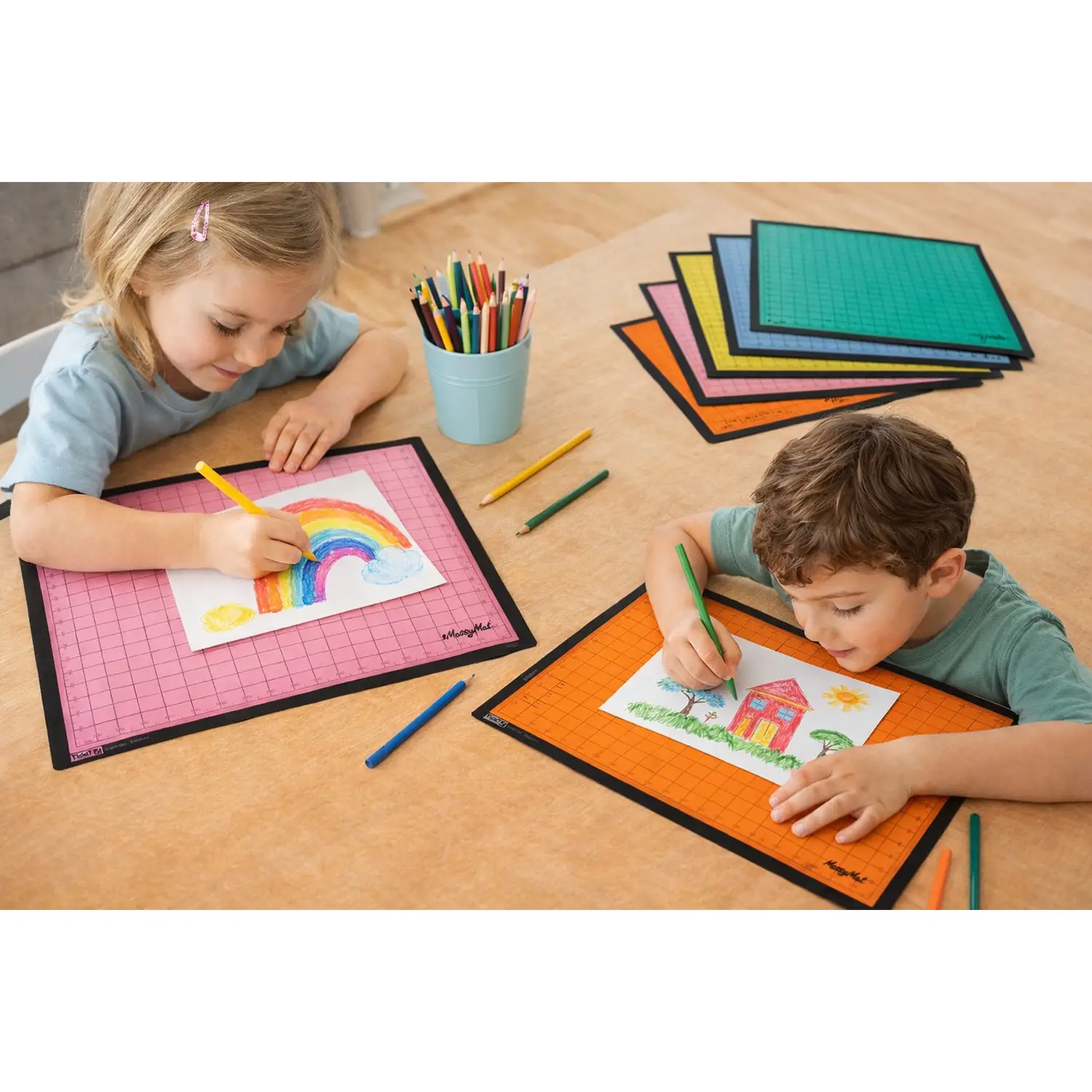 Tovagliette Salvabanco 50x36 cm – Set 5 Pezzi - Accessori antisporco