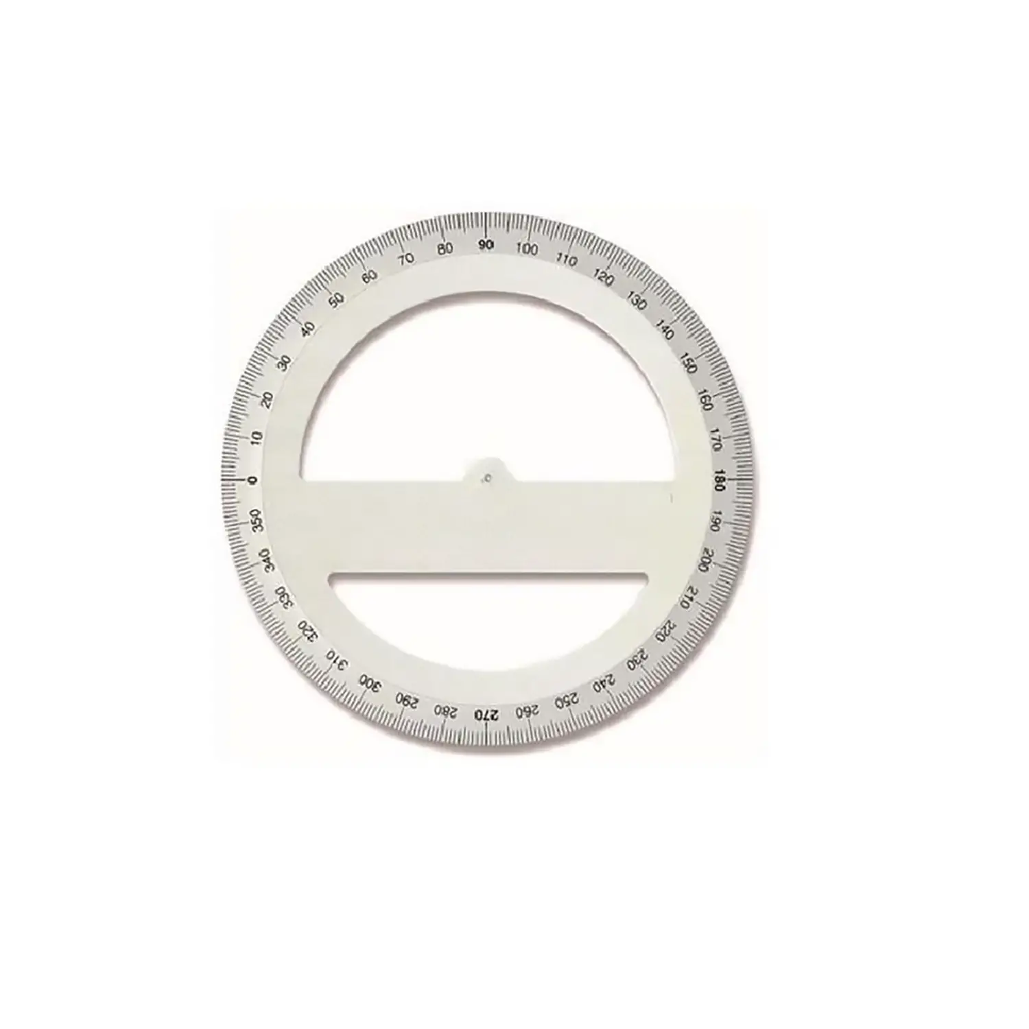 Goniometro Alluminio Profil 360° – 15 cm - Disegno tecnico