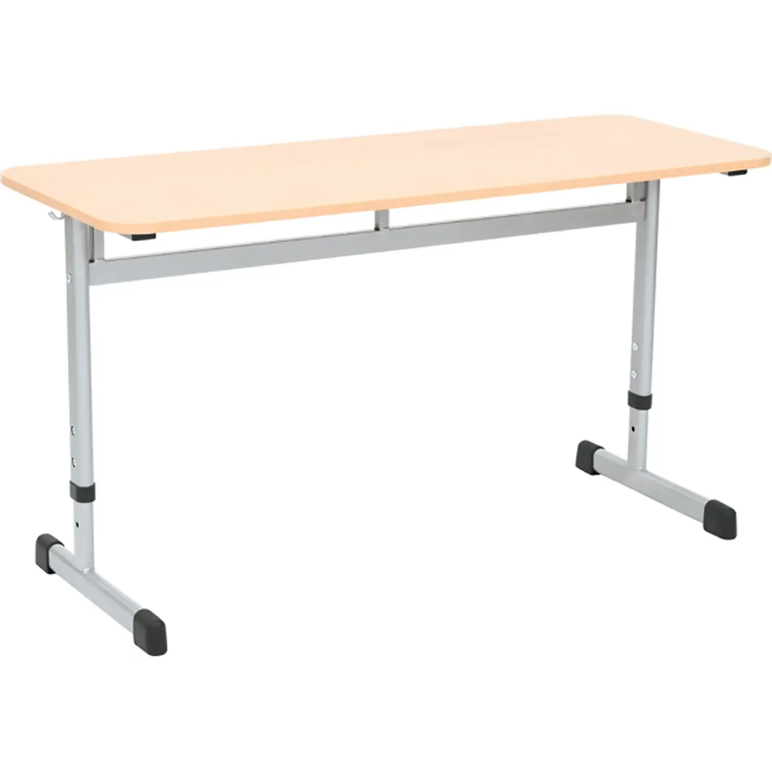 Banco School Biposto Regolabile H 59-82 cm – Banco Scolastico a 2 Posti - Arredo scuola dell'obbligo