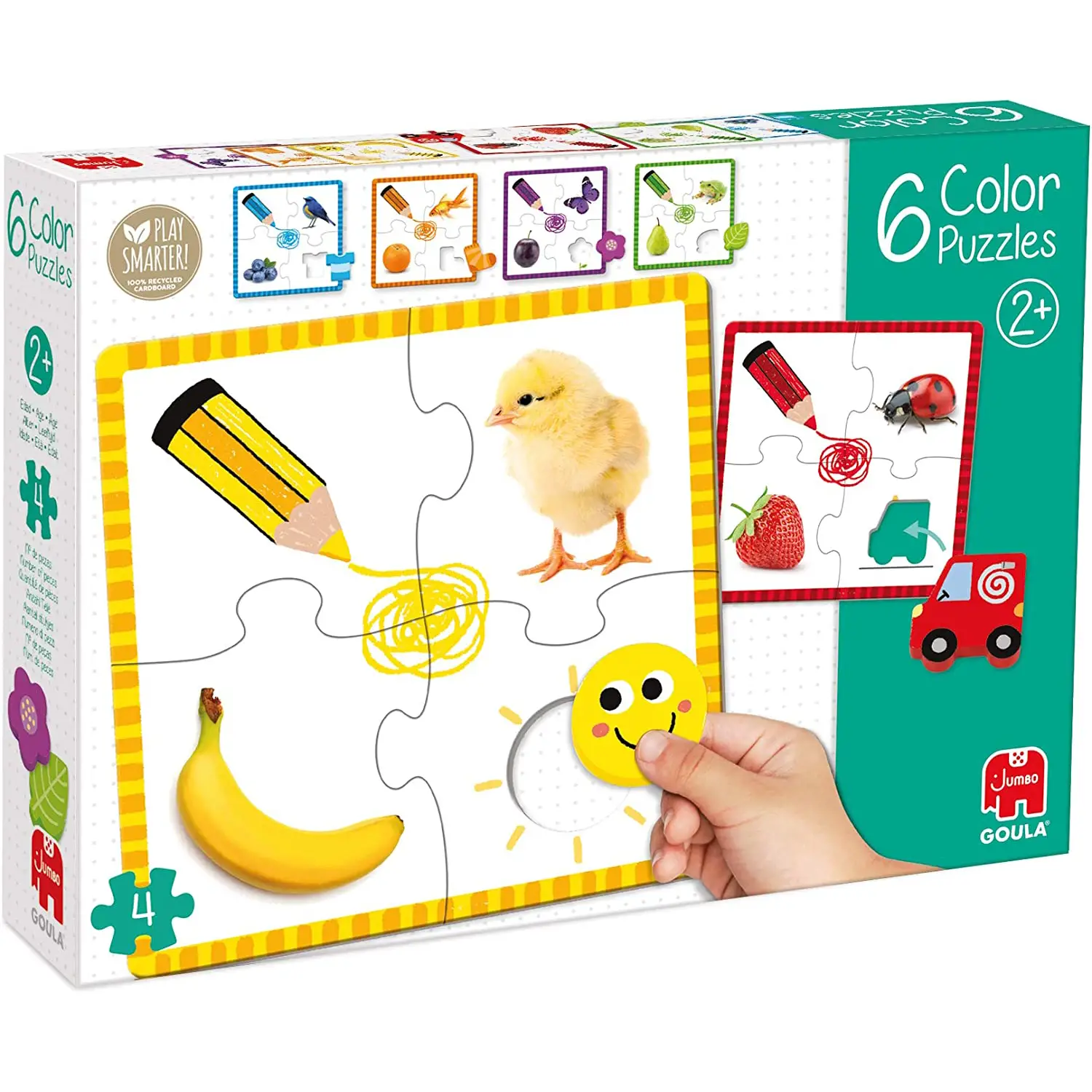 Primi Puzzle Dei Colori - Puzzle in cartone