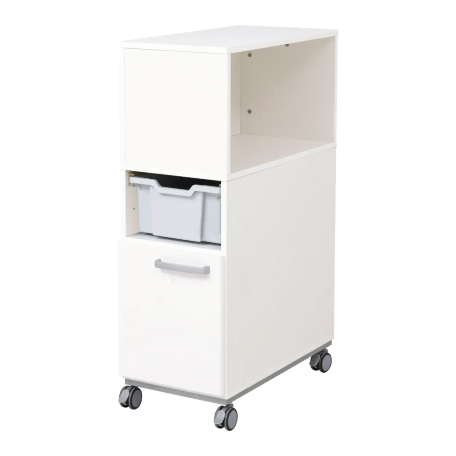 Mobile Easymoove su Ruote con Contenitore Estraibile – Ambienti Scolastici Innovativi - Arredo serie Aula 3.0