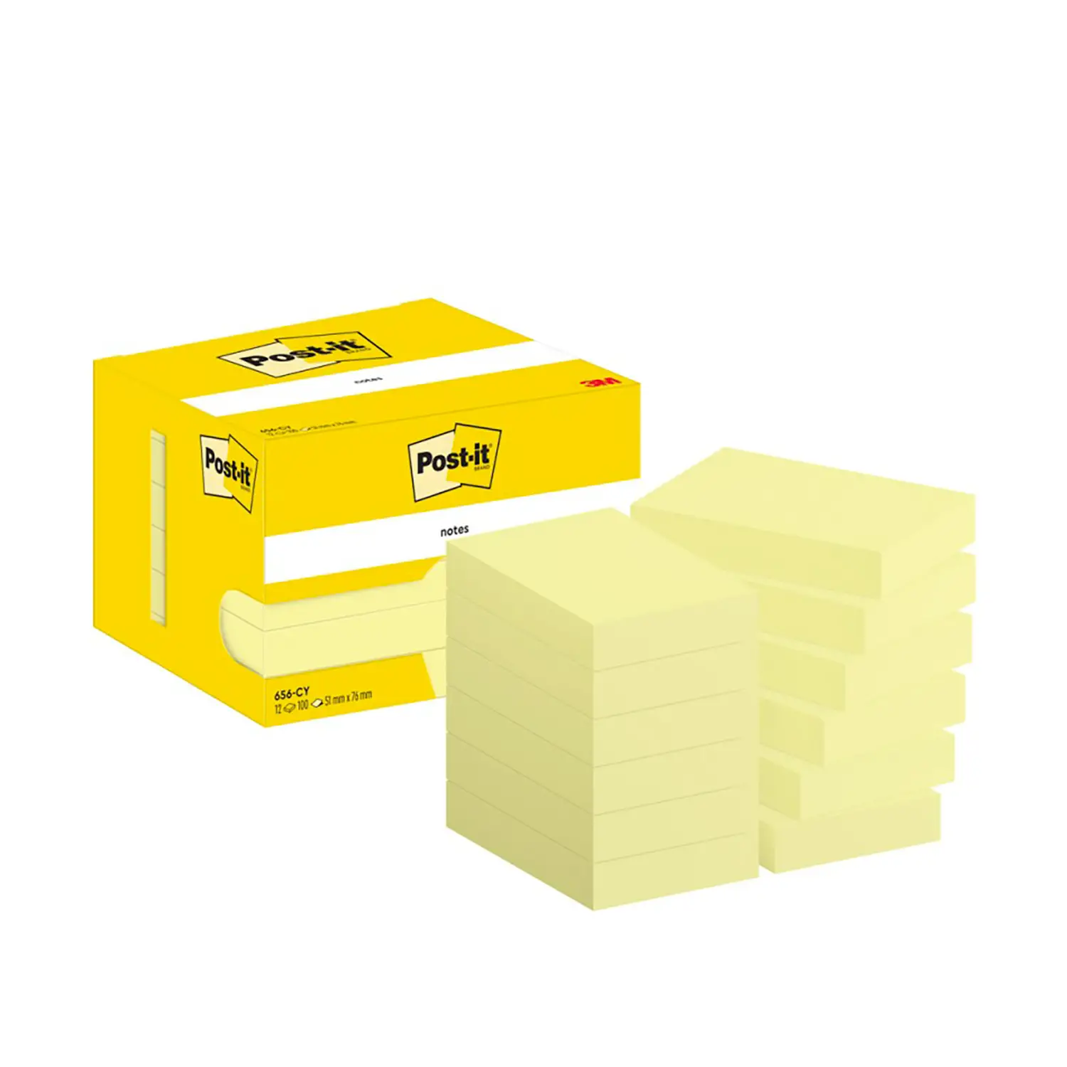 Foglietti Post-it Canary Yellow – Blocchetto da 100 Foglietti - Accessori ufficio