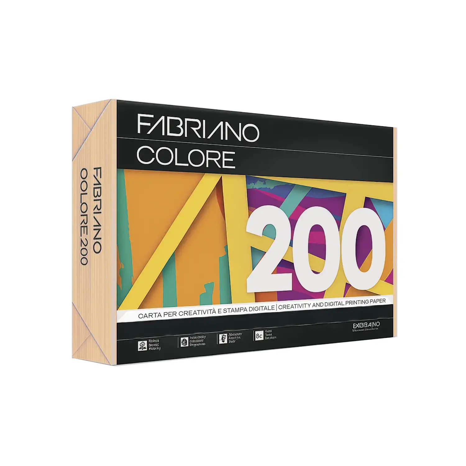 Carta Per Fotocopie Fabriano Colore 80 Gr/mq A3 Albicocca Risma 250 Fogli - Carta e cartoncino