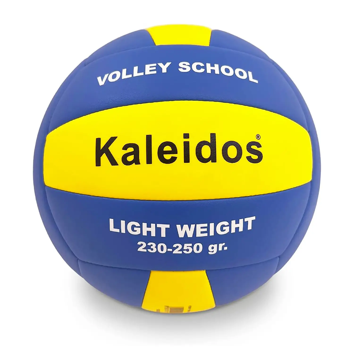 Pallone Pallavolo Volley School Misura 5 Blu - Giallo (consegnato sgonfio) - Palle e palloni