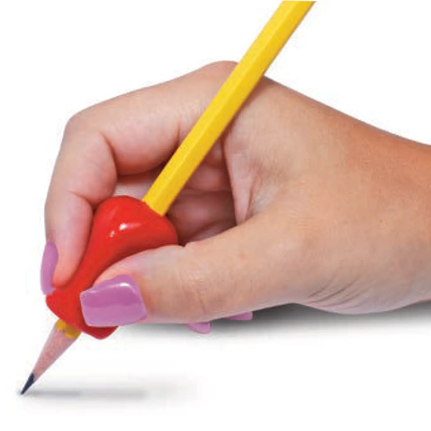 Impugnature Ergonomiche per Matita, Correttore di Scrittura per Bambini e Adulti, 6 Pezzi - Accessori ufficio