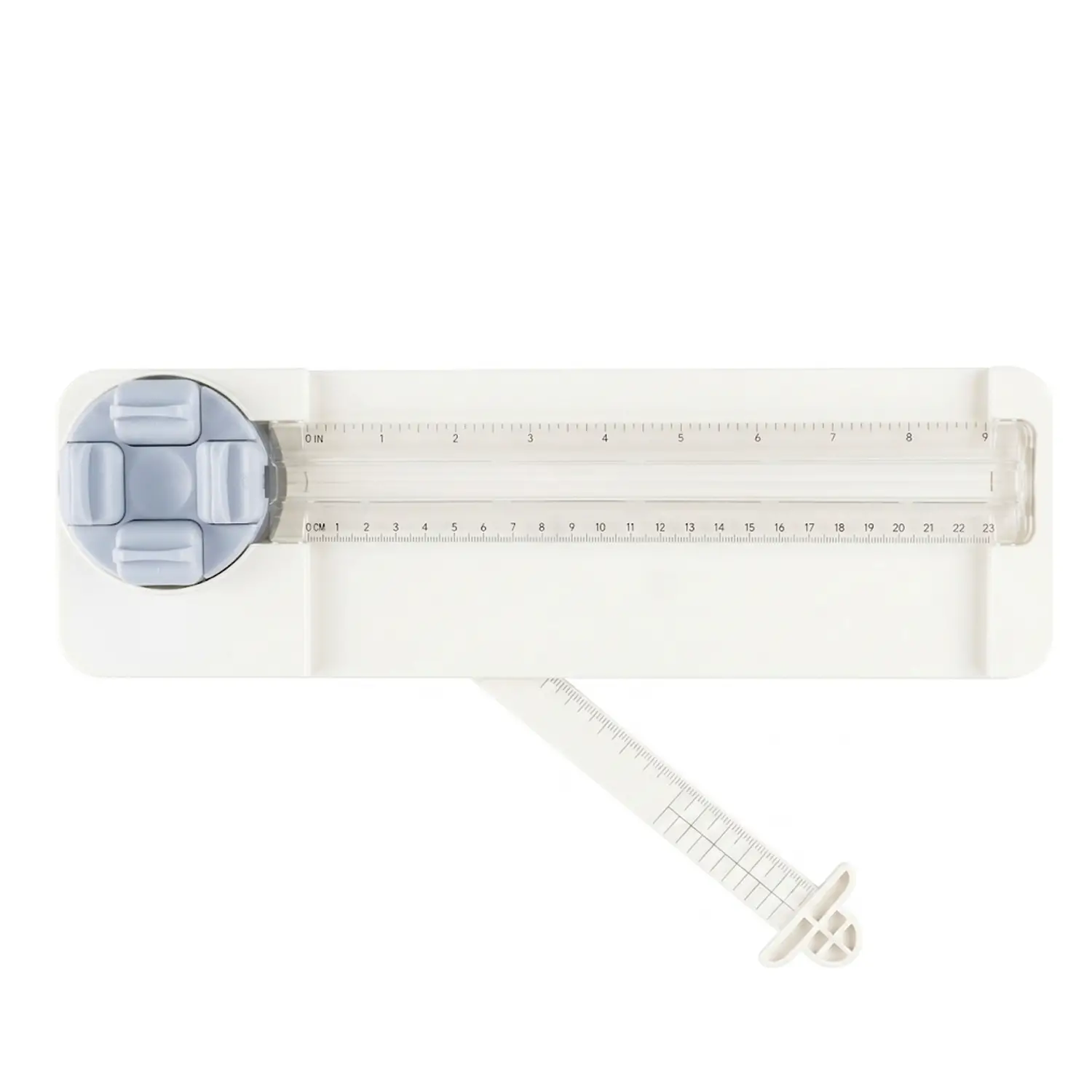 Taglierina Multifunzione 4 in 1: Taglio Dritto, Ondulato e Perforazione - Luce 23cm - Forbici & taglierine
