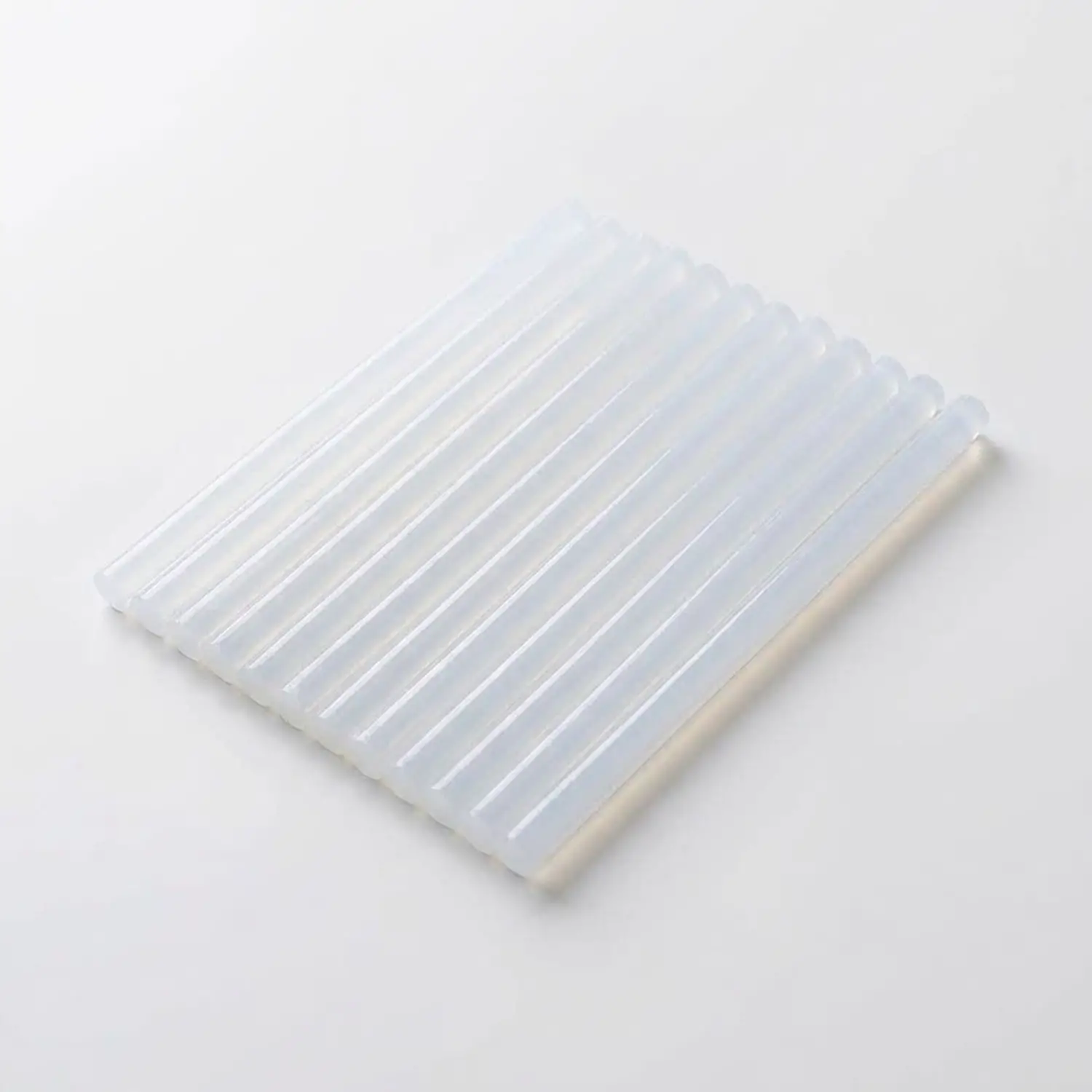 Set Stick Colla a Caldo Mini Ø 8x10mm – 12 Pezzi - Universali per Mini Pistole - Nastri adesivi e colle