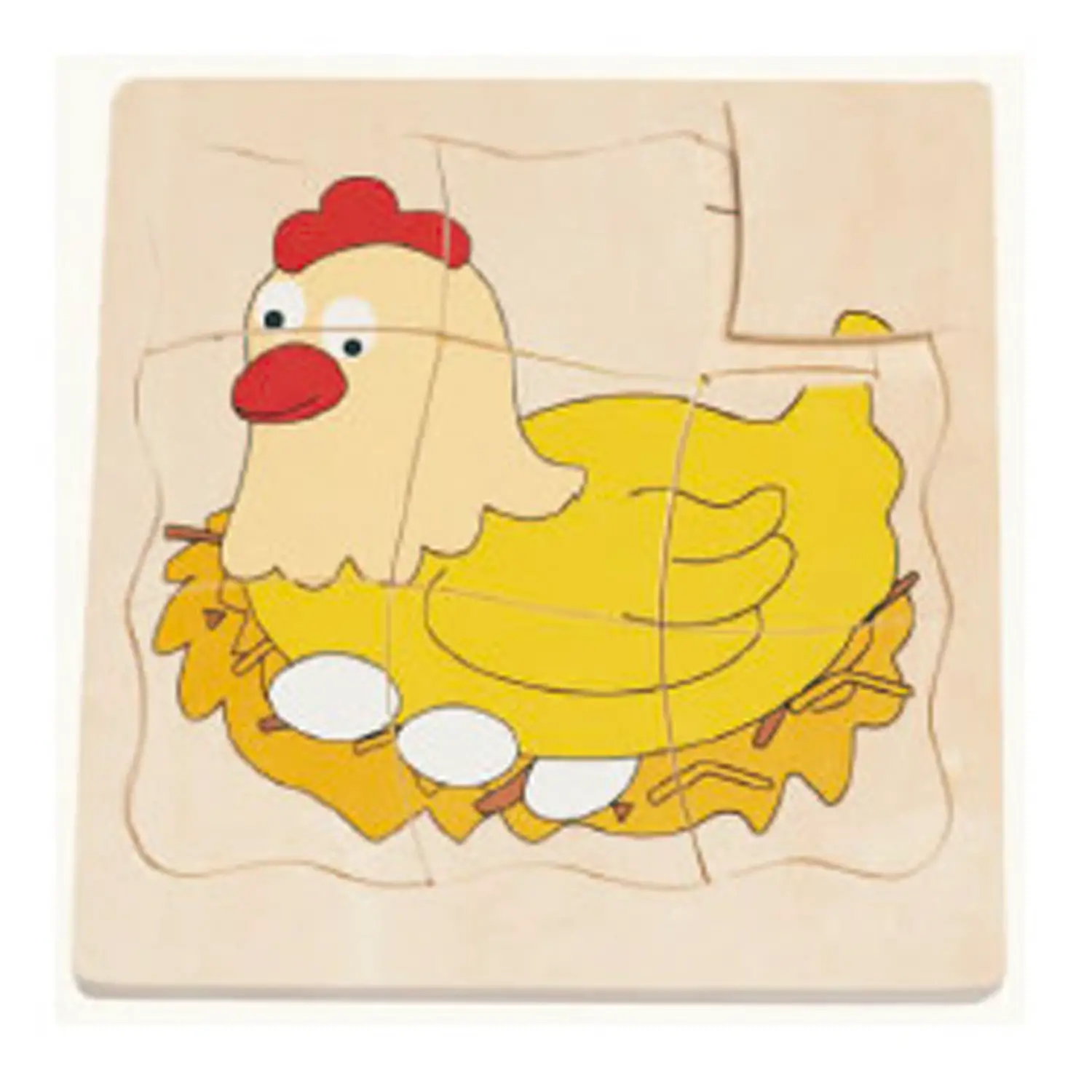Dall'Uovo Alla Gallina: Puzzle - Incastri e puzzle in legno