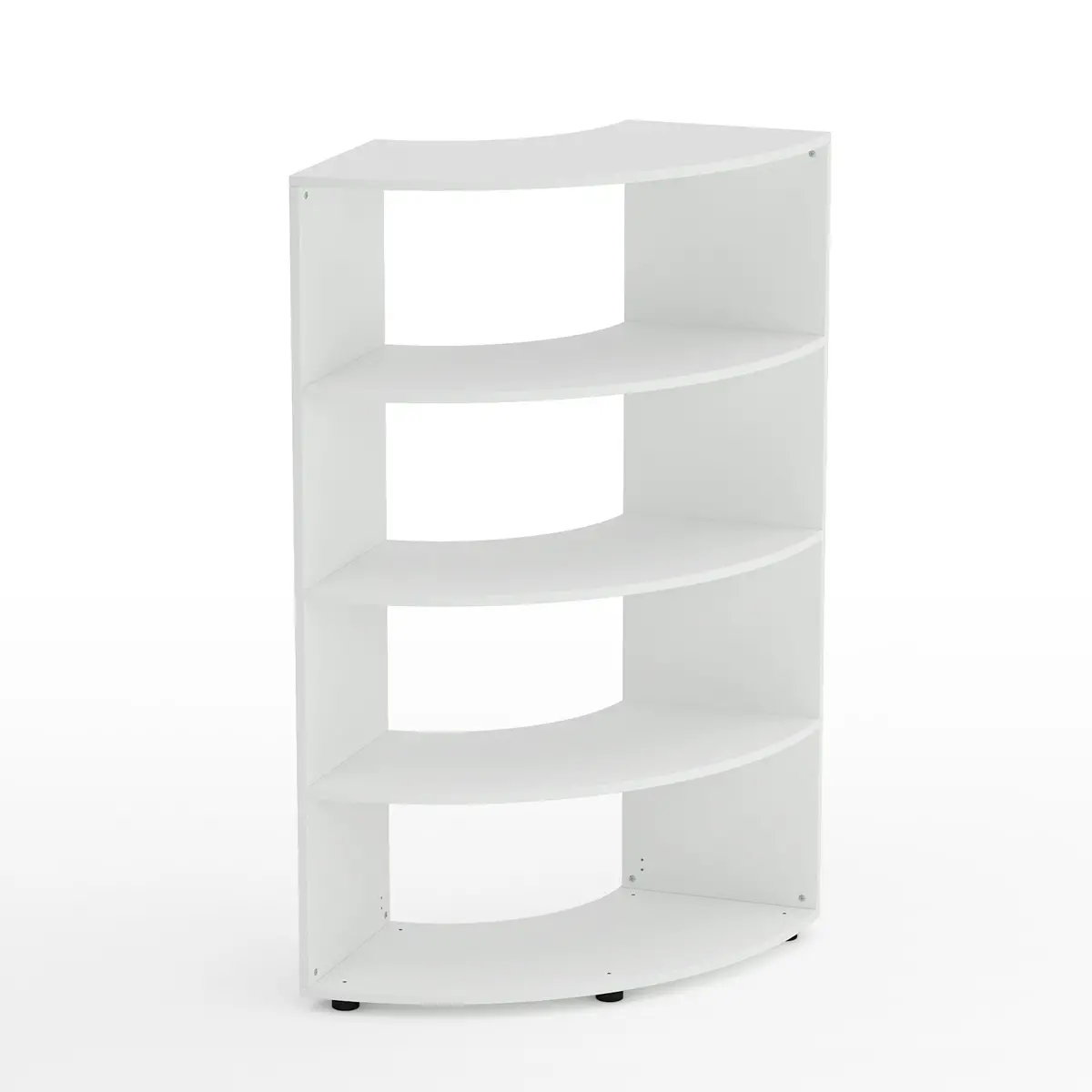 Mobile Scuola Kubò Bianco Curvo 90° H 150 cm – Ripiani Bianchi | Conforme CAM - Arredo scuola dell'obbligo