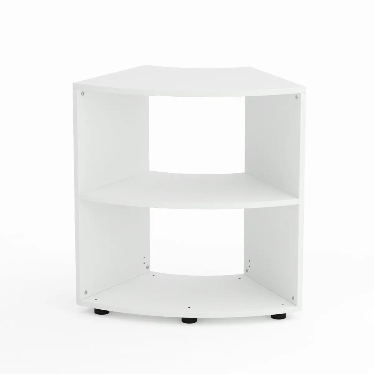 Mobile Scuola Kubò Bianco Curvo 60° H 75 cm – Ripiano Bianco | Conforme CAM - Arredo scuola dell'obbligo