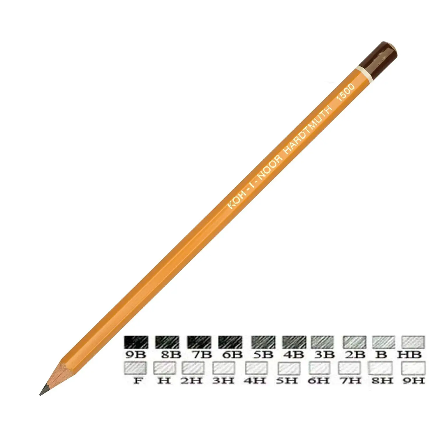 Matita Koh-I-Noor 5B – Matita in Grafite per Disegno Artistico e Sfumature Profonde - Matite Temperini Gomme