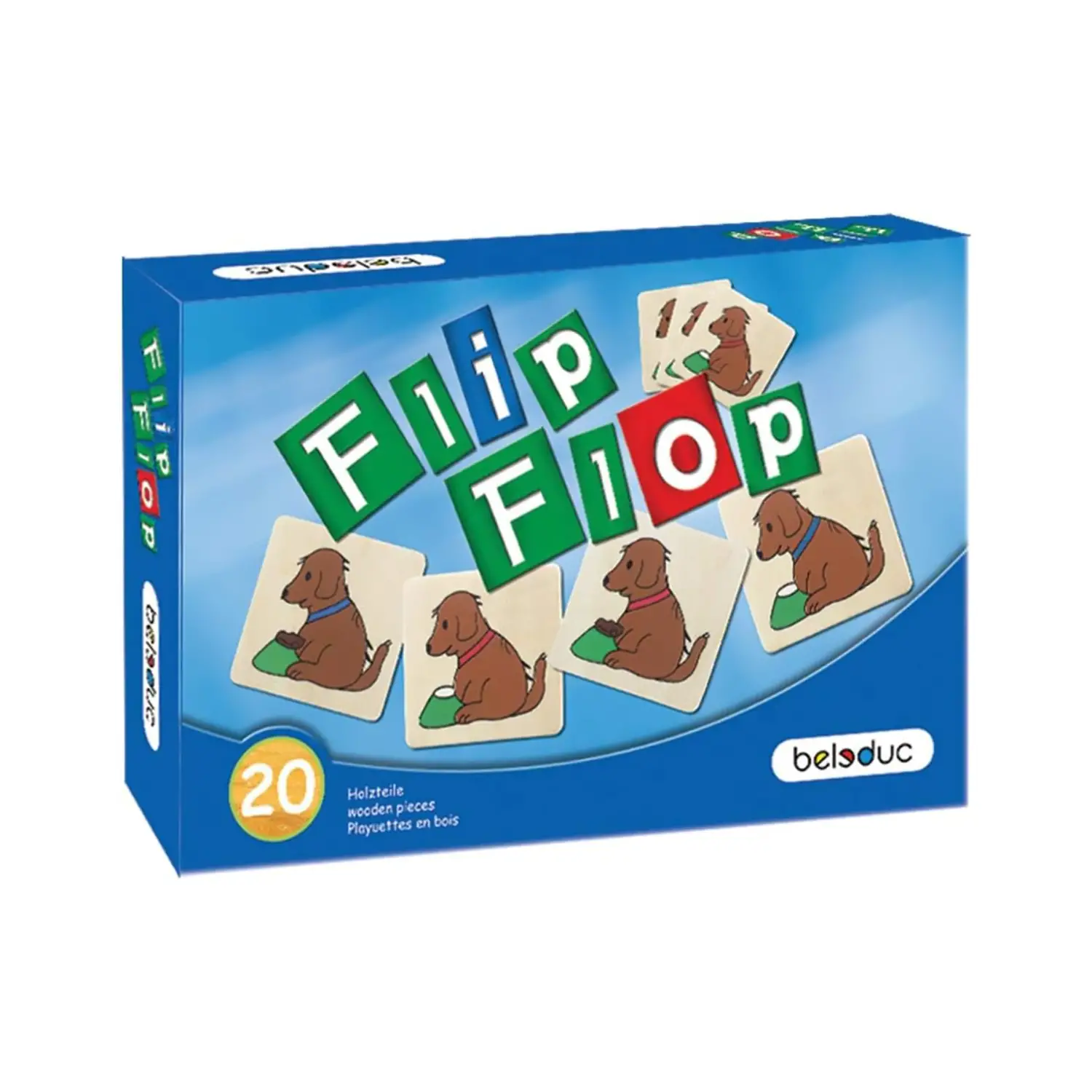 Flip Flop – Decidi in Fretta! – Gioco Educativo di Attenzione e Memoria - Memory e Domino