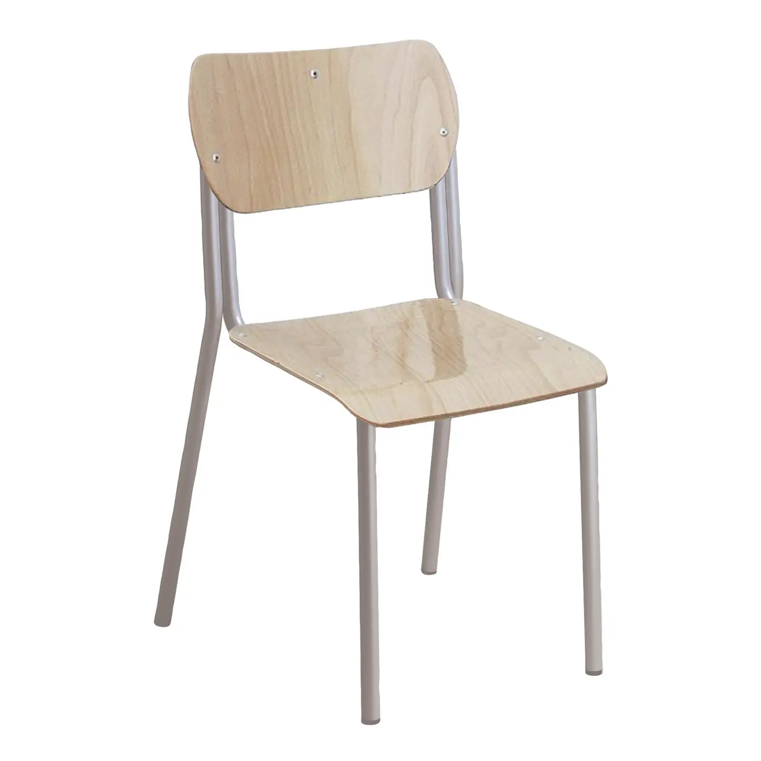 Sedia Infanzia Impilabile in Faggio Misura 2 – Altezza Seduta 30 cm | Conforme UNI EN 1729 - Arredo scuola dell'obbligo