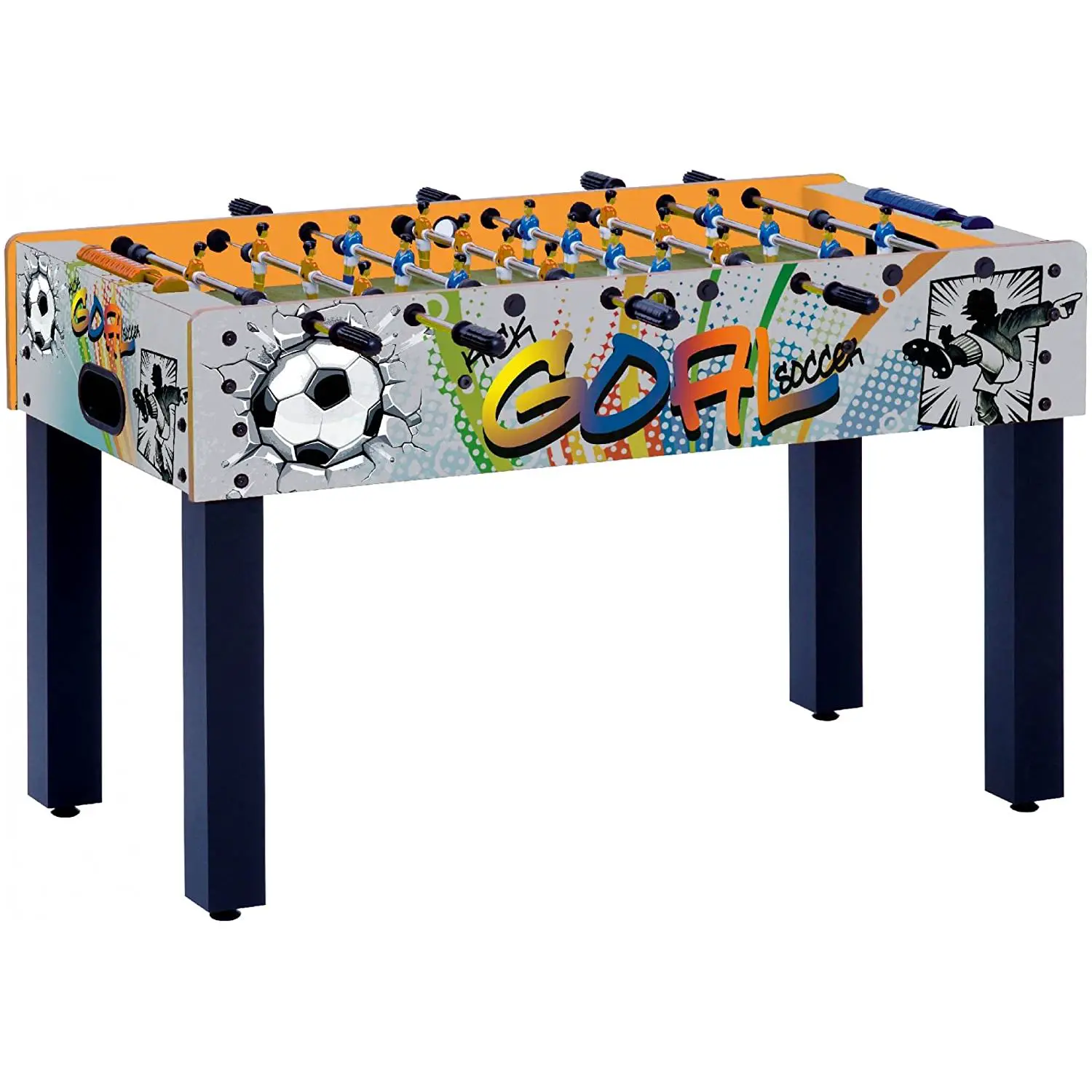 Biliardino Calcio Balilla F-1 Goal con Aste Rientranti - tavoli gioco
