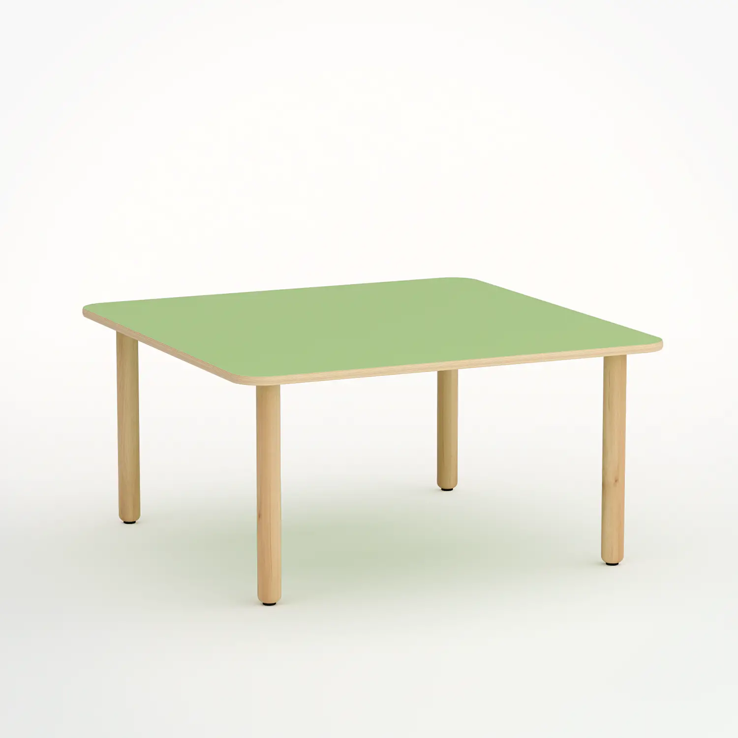 Tavolo Forma Quadrato H 52 cm – Misura 2 - Verde - Conforme CAM - Tavoli e piani di lavoro