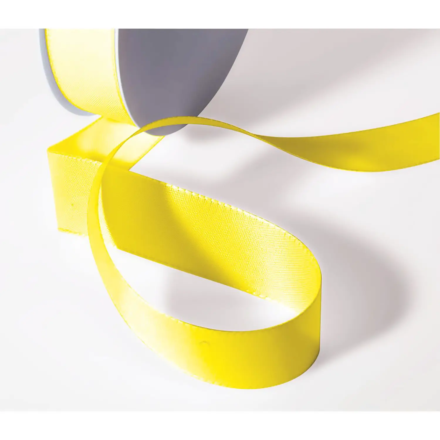 Nastro Taffetà Giallo 38 mm x 50 Metri – Nastro Decorativo - Rafia, nastri e cordoncini