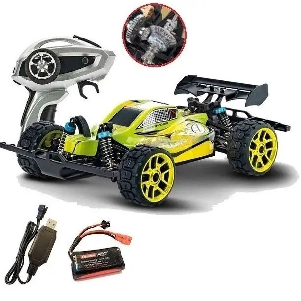 Auto Radiocomandata Carrera Profi Lime Star 1:18 – Alta Velocità fino a 50 km/h - radiocomandi