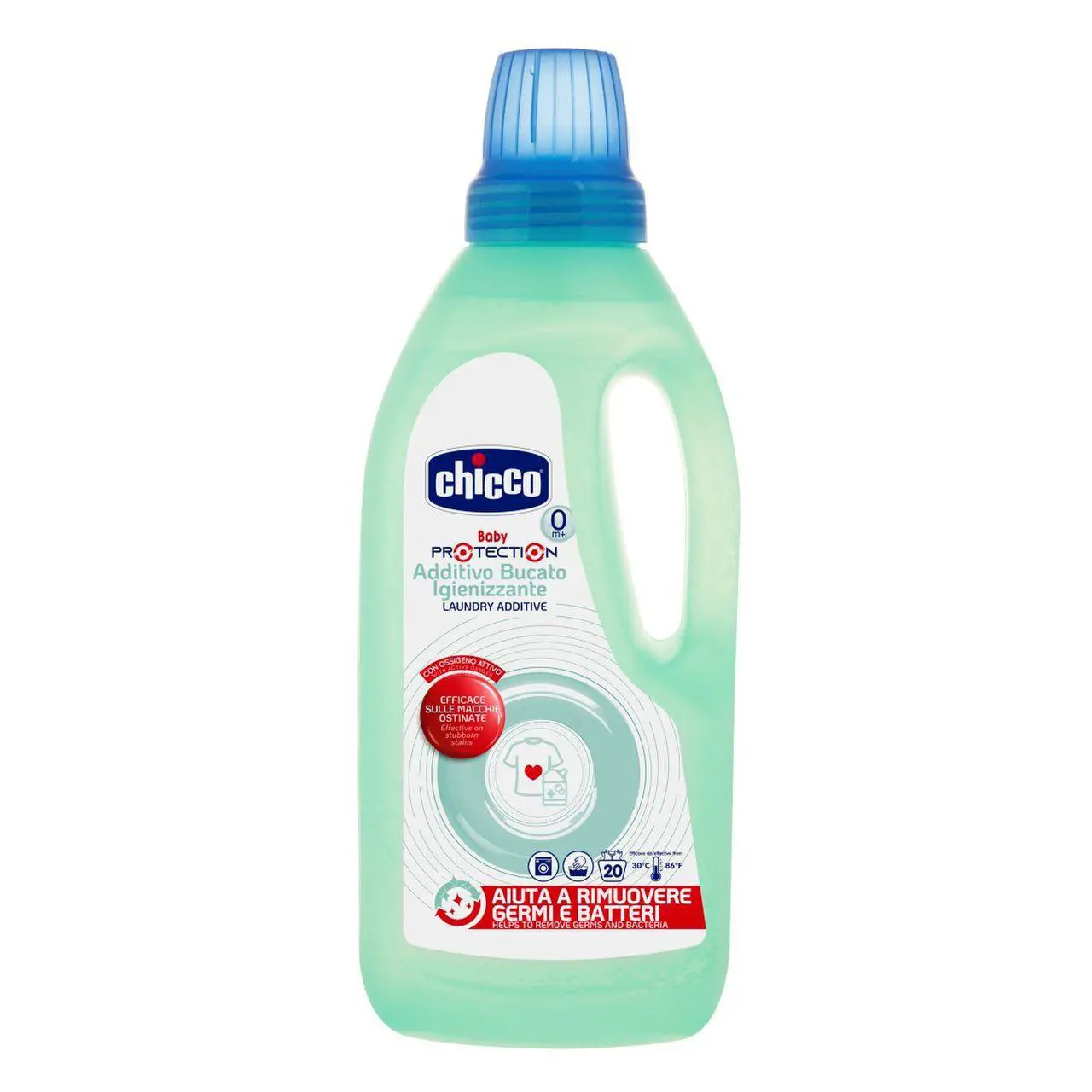 Additivo Bucato Igienizzante Chicco - Flacone 2 L per Tessuti - igiene