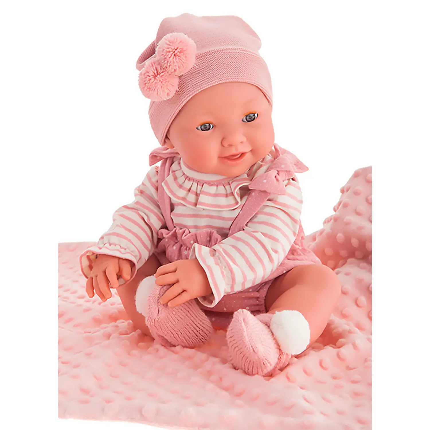 Bambola Appena Nata Mia Fa la Pipì con Copertina – 42 cm - Bambole e accessori