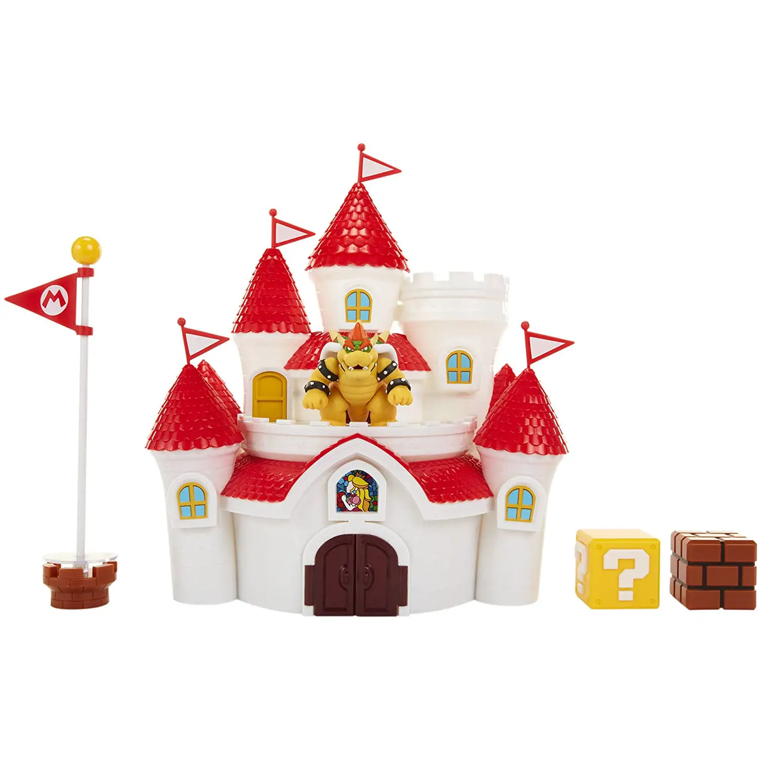 Nintendo Mushroom Kingdom Castle Playset - play set