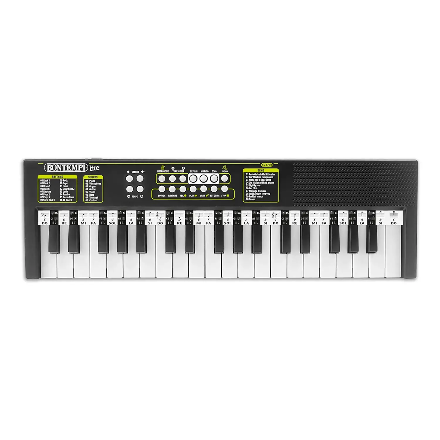Tastiera Musicale Digitale Bontempi 37 Tasti a Passo Medio - strumenti musicali
