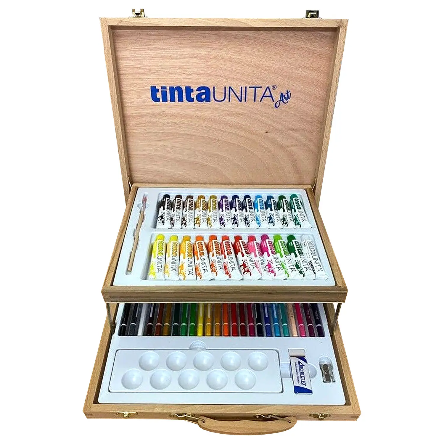 Valigetta artista Tinta Unita 2 Piani Art - Pastelli