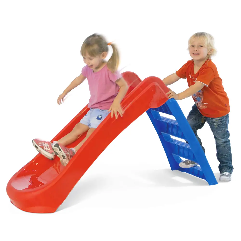 Sport1 Scivolo Per Bambini In Plastica 3 Gradini Pieghevole - Salvaspazio - Scivoli