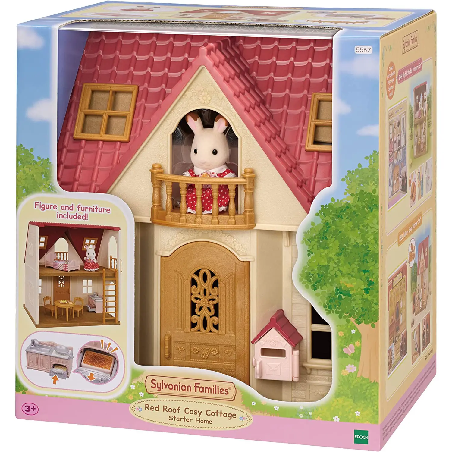 Red Roof Cosy Cottage Star - Sylvanian Families - collezionabili bambina
