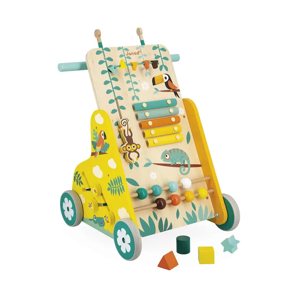 Carrello Multiattività Primipassi Tropik Janod J08269 - Primi giochi