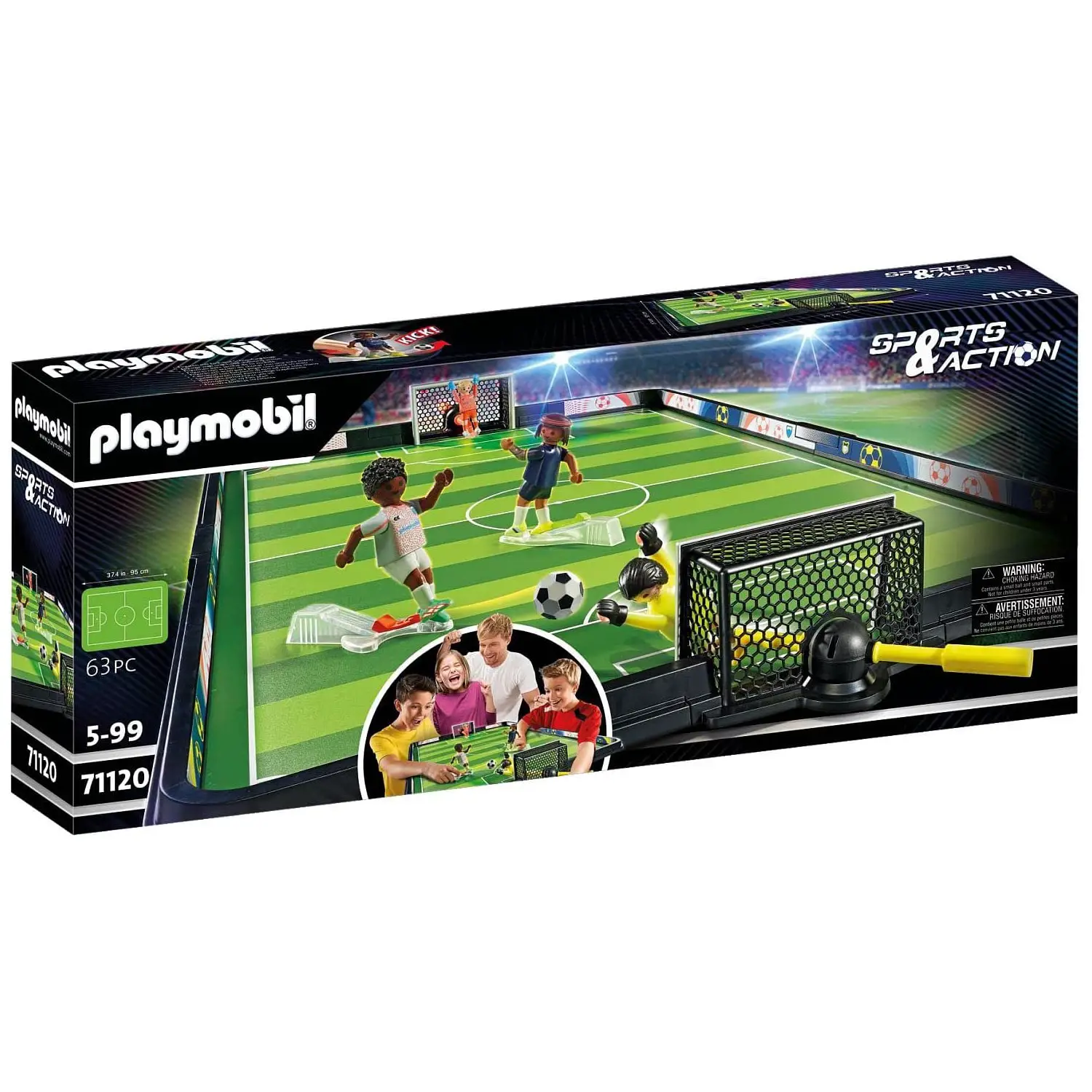 Playmobil Grande Campo Da Calcio 71120 - playmobil