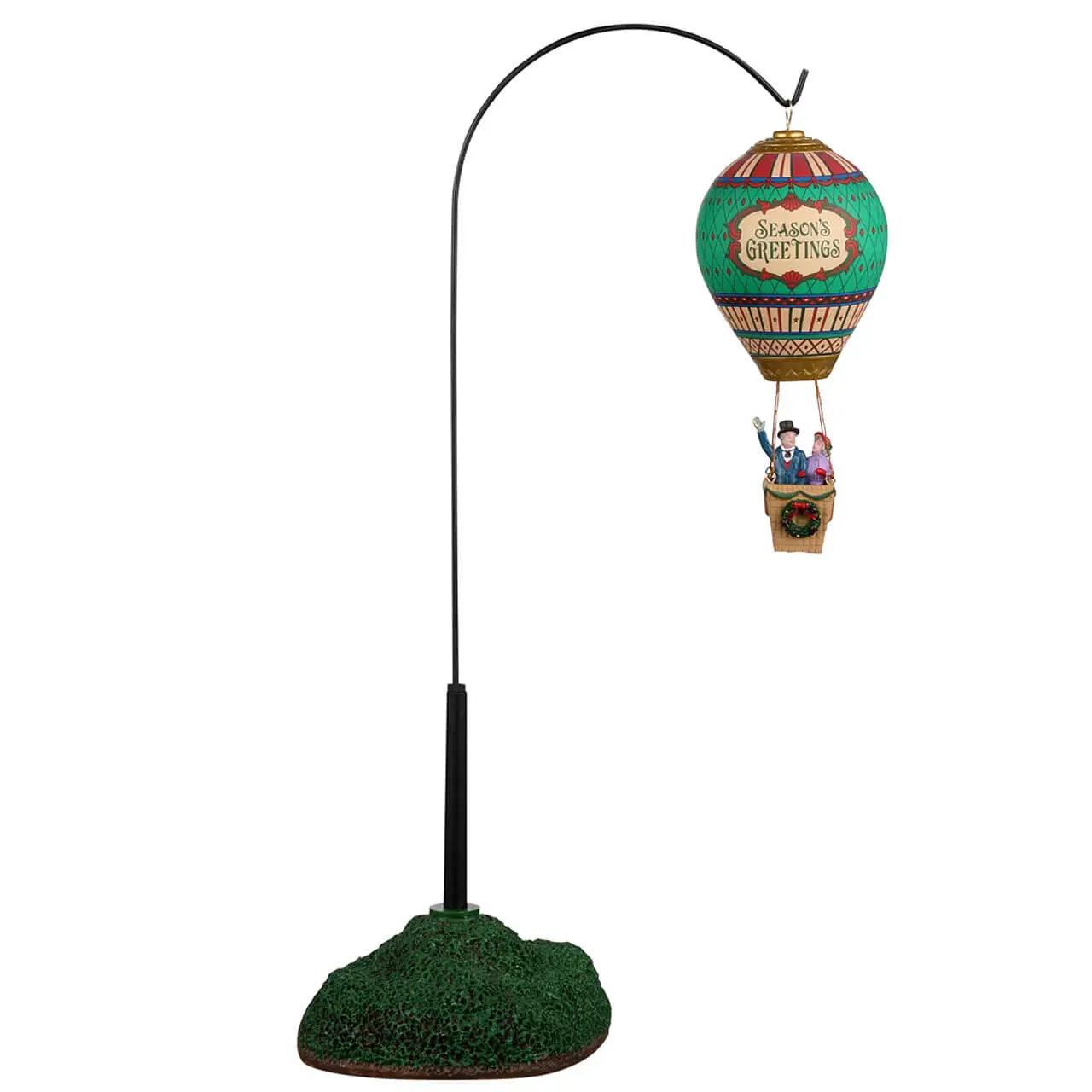 Lemax Victorian Hot Air Balloon 24955 – Mongolfiera Vittoriana Natalizia Animata - scene e villaggi