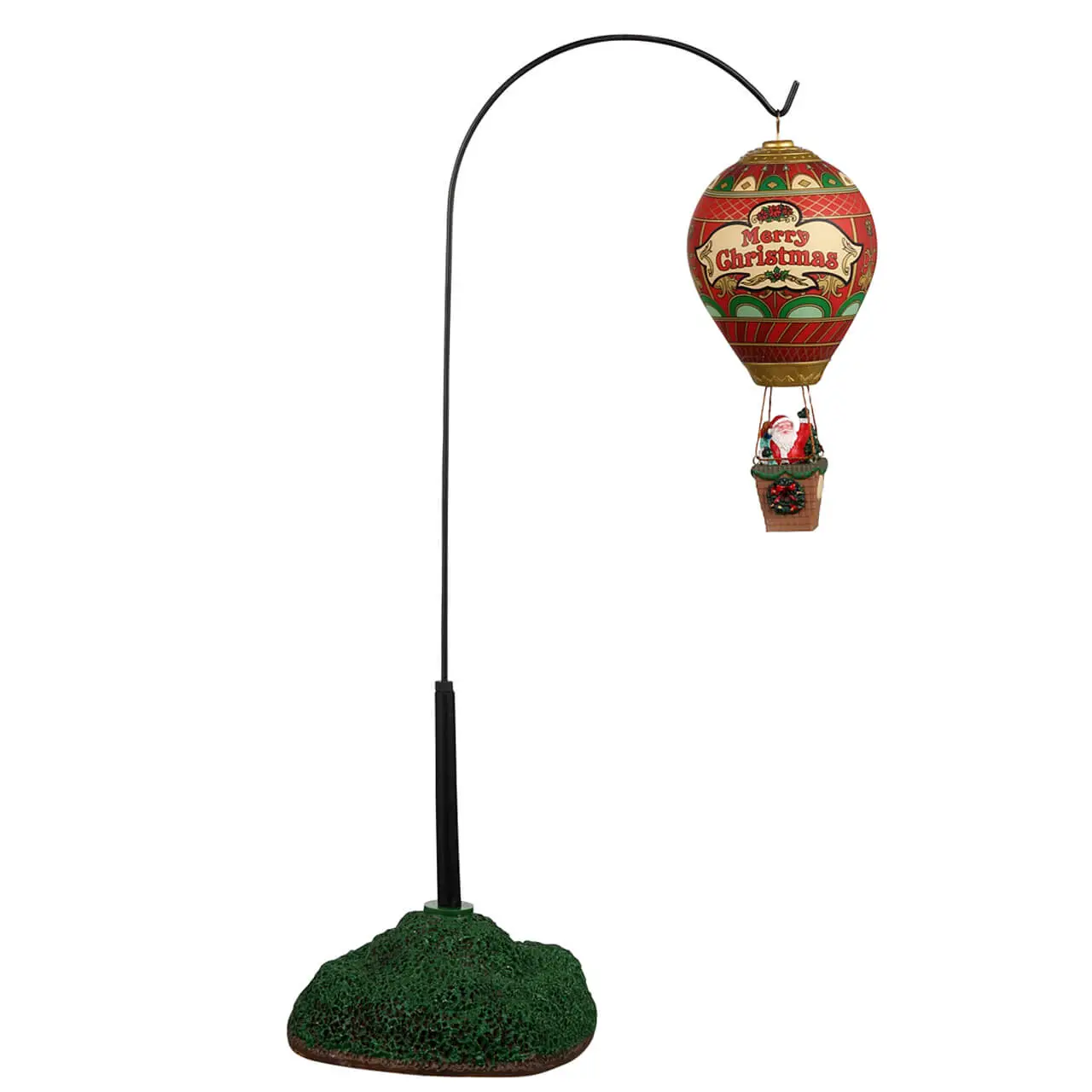Lemax A Christmas Eve Balloon Ride 84353 – Mongolfiera Animata con Babbo Natale - scene e villaggi