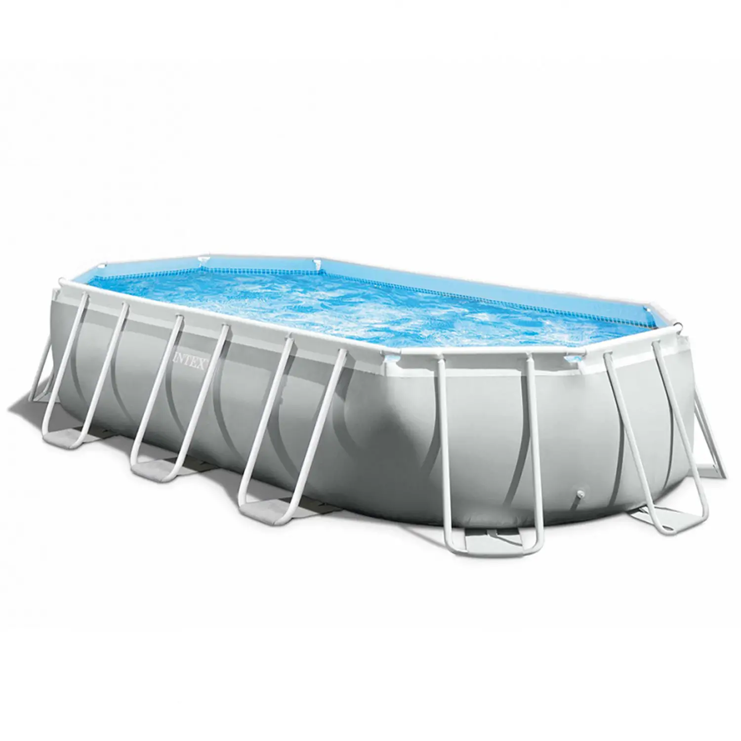 Piscina Prisma Ovale 503x274x122 con Filtro - piscine rigide