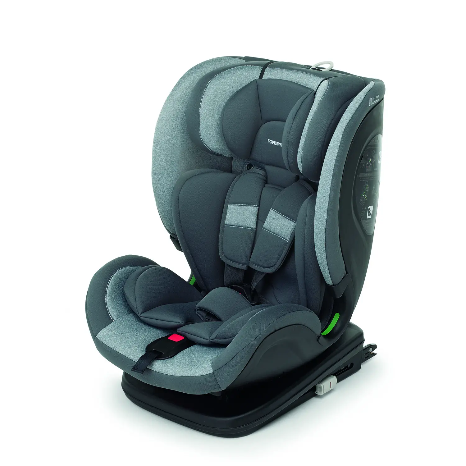 Seggiolino Auto Reklino I-size Silver 15 Mesi-12anni 76-150cm Foppapedretti - bambini 76-150 cm (15m-12anni)
