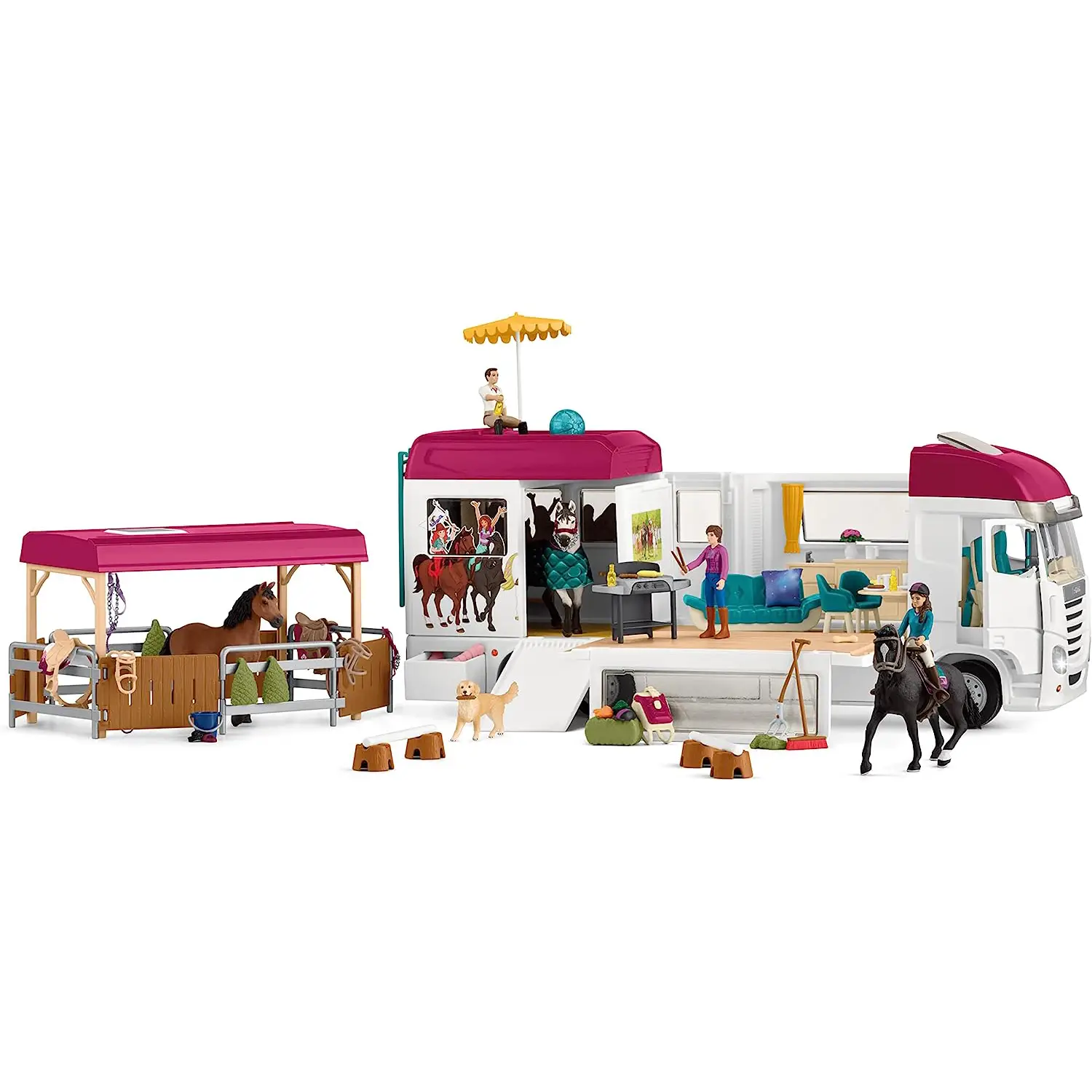 Schleich Van Per Il Trasporto Di Cavalli 42619 - Animali