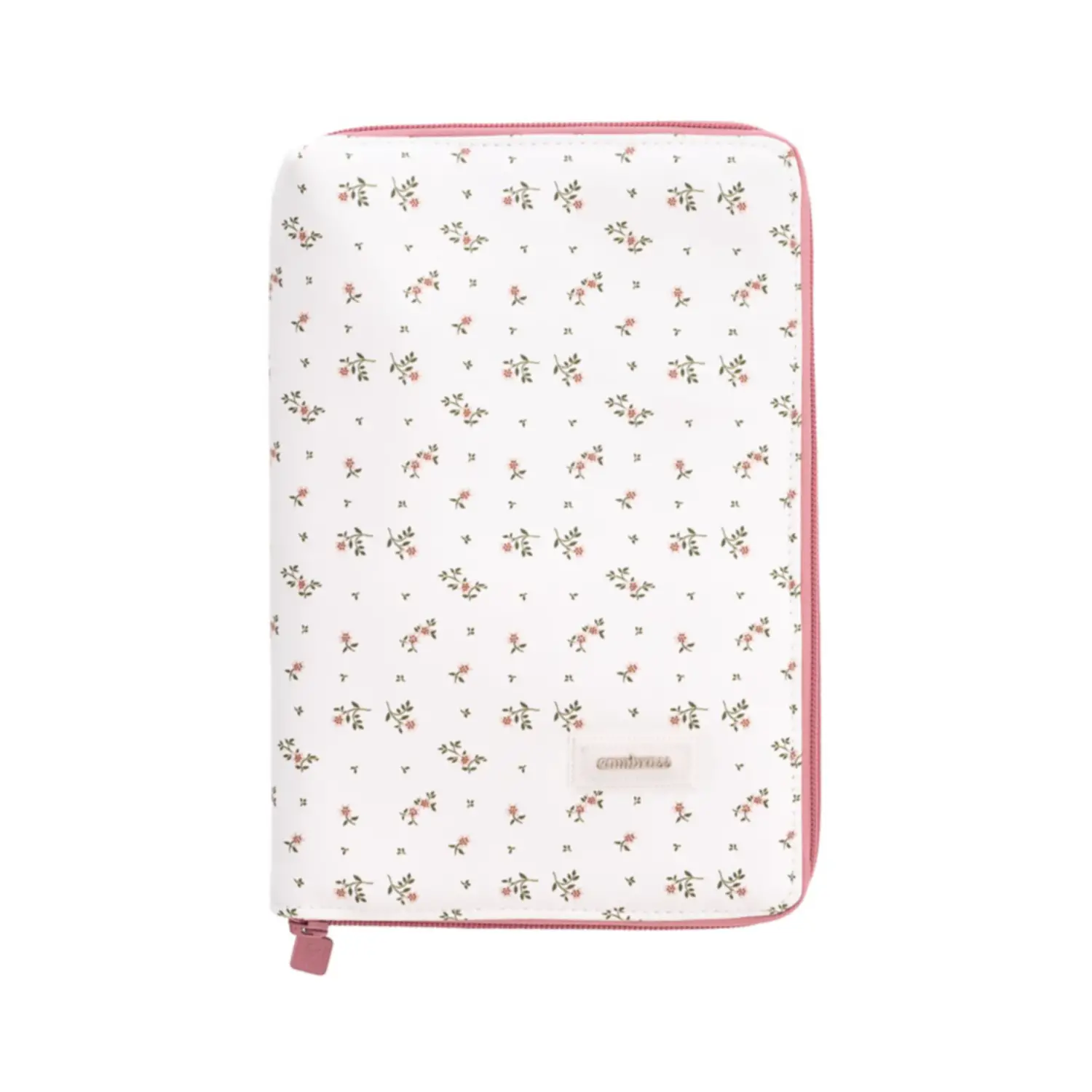 Portadocumenti Aura Beige Fiori 3x19x27 Cm - borse e zaini