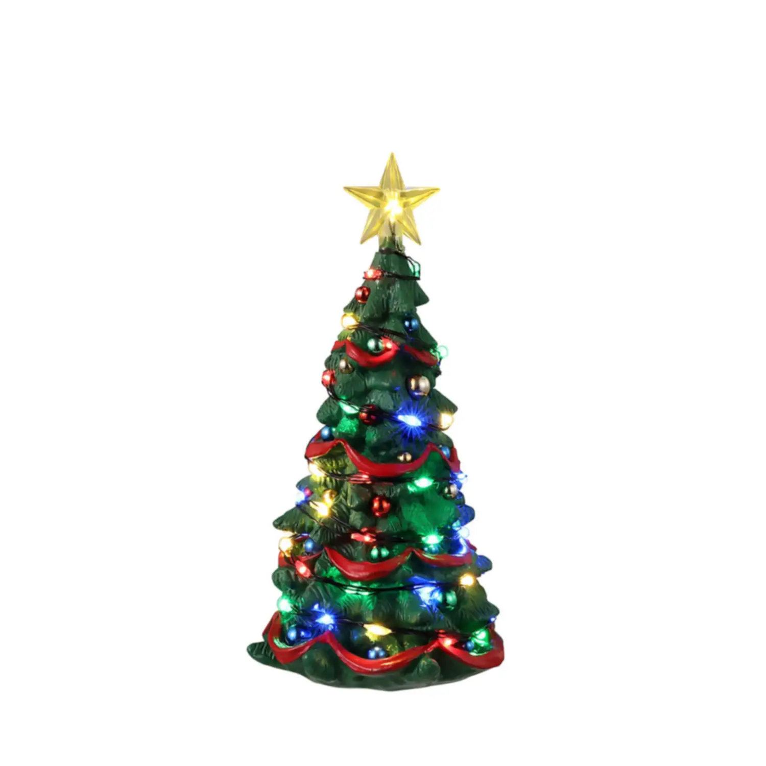 Lemax Joyful Christmas Tree 34101 – Albero di Natale Luminoso per Villaggio Natalizio - scene e villaggi