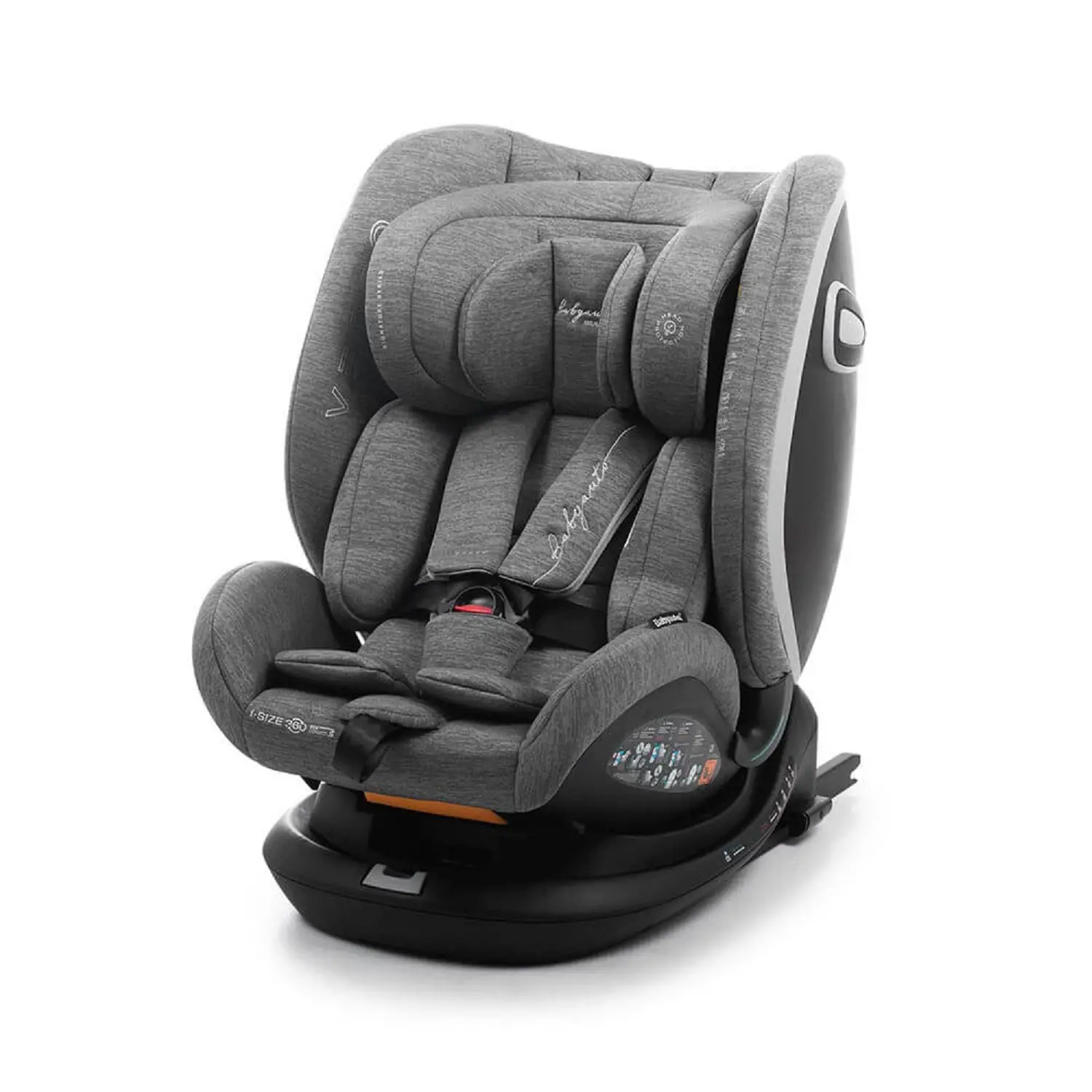 Seggiolino Auto Vesso Dobby Grey I-size Con Base Girevole 360° 40-150cm - bambini 40-150 cm (0-12 anni)