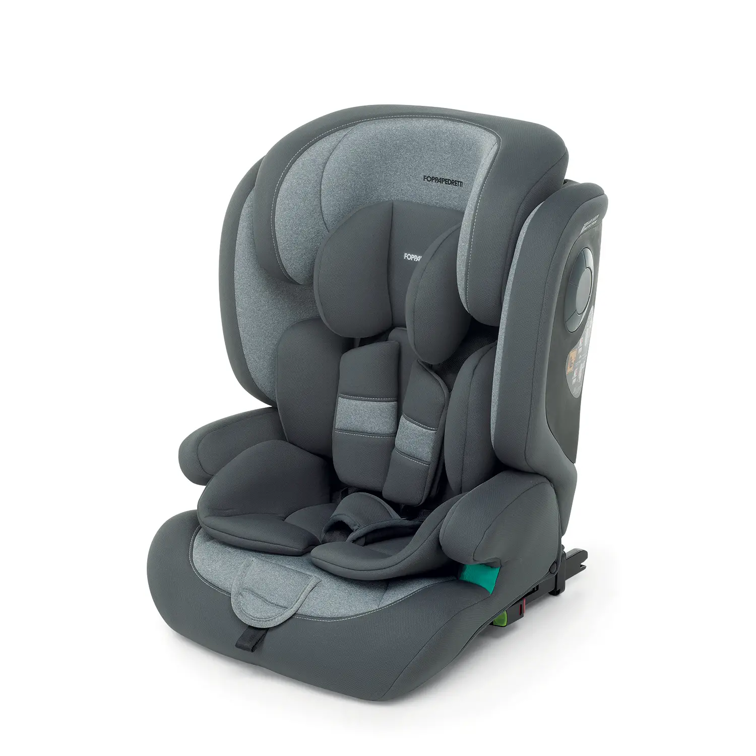 Seggiolino Auto Tender I-size Silver 76-150cm Da 15 mesi a 12 anni Circa Foppapedretti - bambini 76-150 cm (15m-12anni)