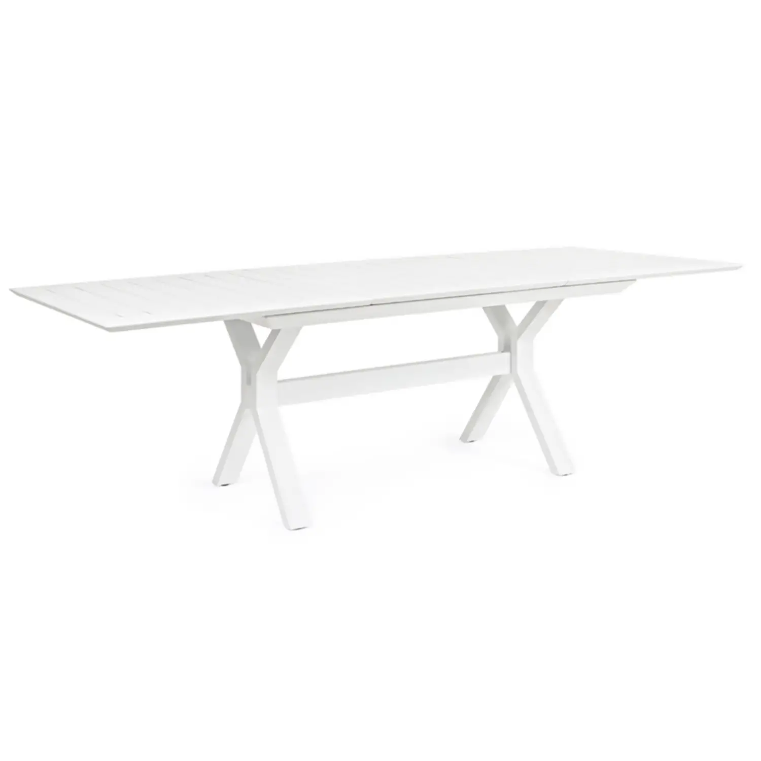Tavolo Allungabile Kenyon 180/240x100 Bianco Bizzotto - tavoli, sedie e poltroncine