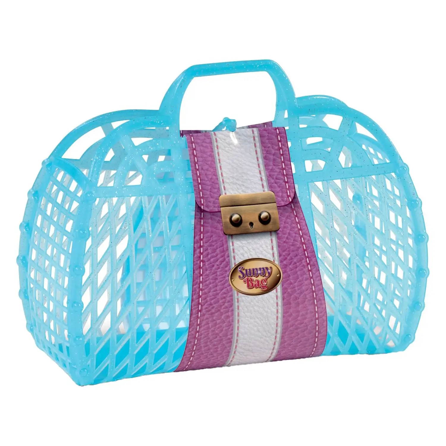 Fashion Bag - Borsa a Rete in Plastica Stampata - estivo mare