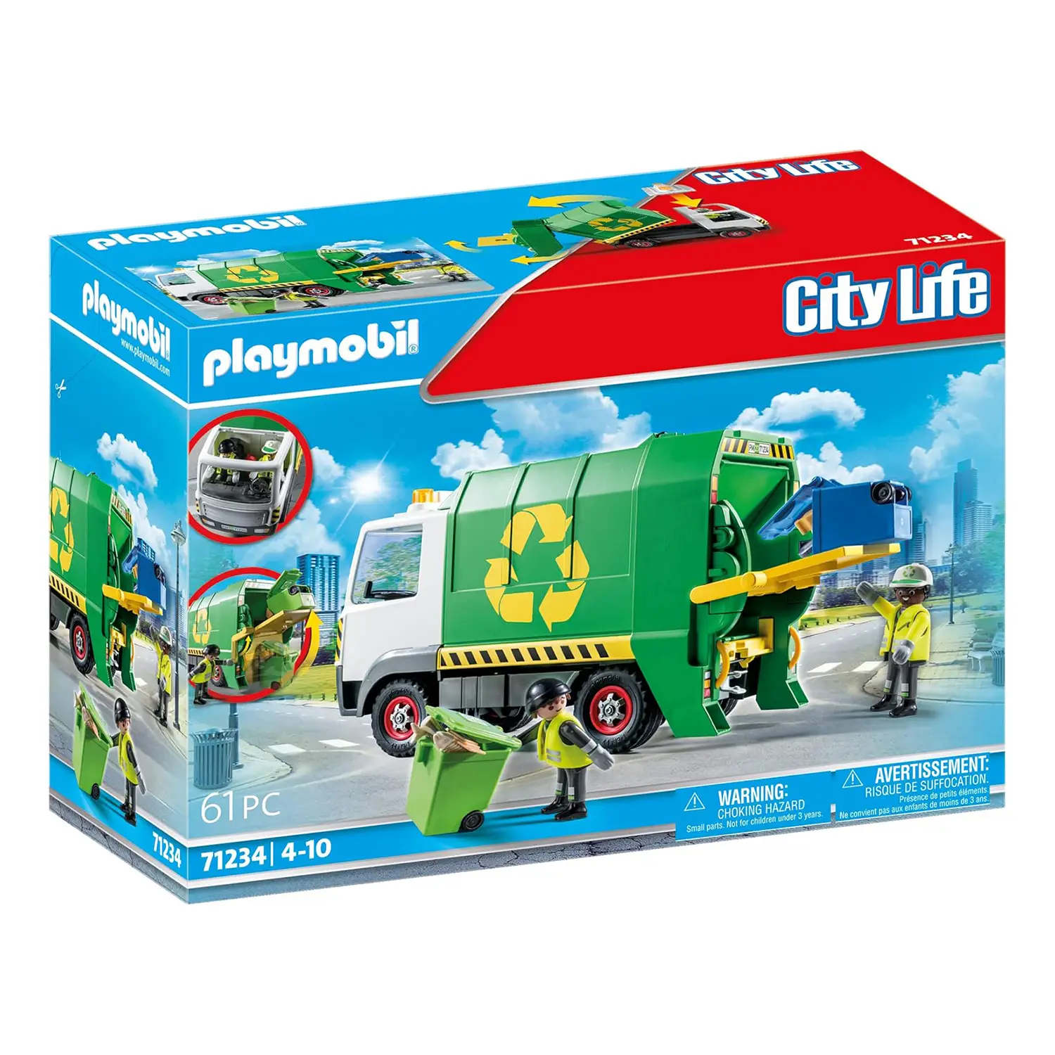 Playmobil Camion Smaltimento Rifiuti 71234 - playmobil
